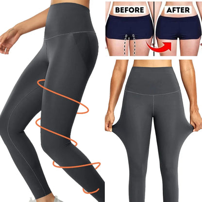 Shapewear anti Cellulite Compression Leggings Leg Slimming Body Shaper High Waist Tummy Control Panties Thigh Sculpting Slimmer