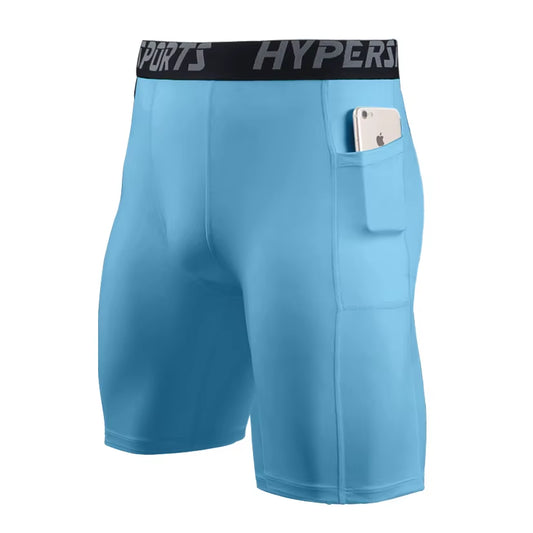 Men Running Short Quick Dry Leggings Mens Compression Tights Gym Fitness Sport Shorts Male Trunks